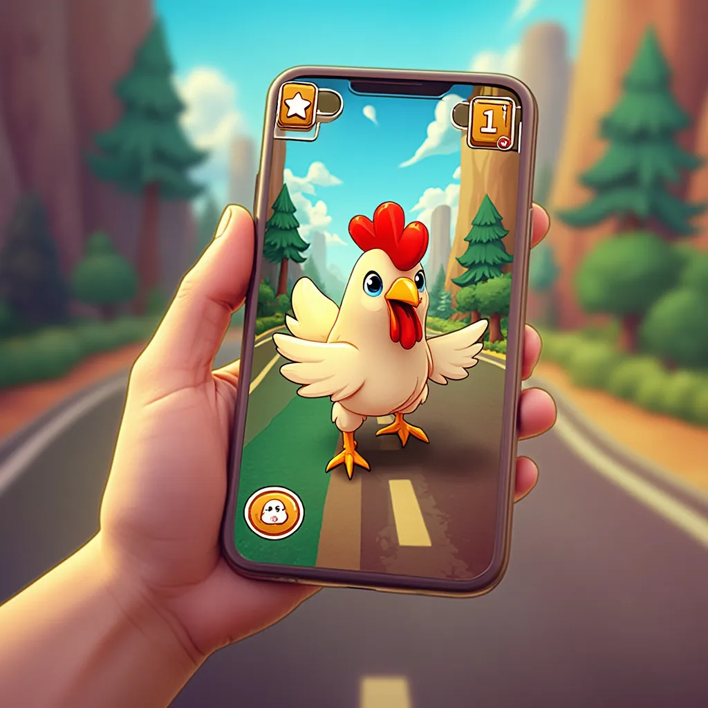 Digital Chicken Road Gameplay